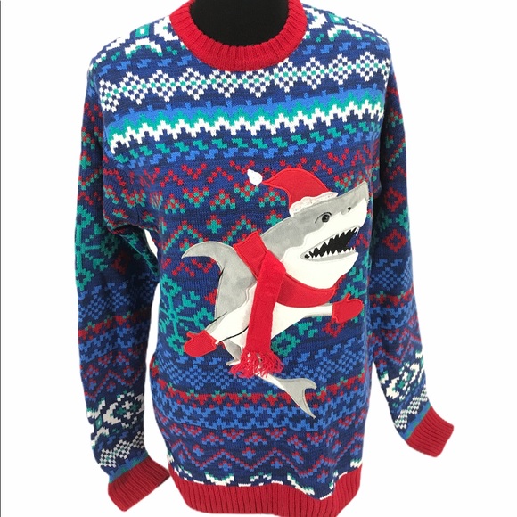 Blizzard Bay Other - Blizzard Bay Shark w/ Santa Hat Christmas Sweater